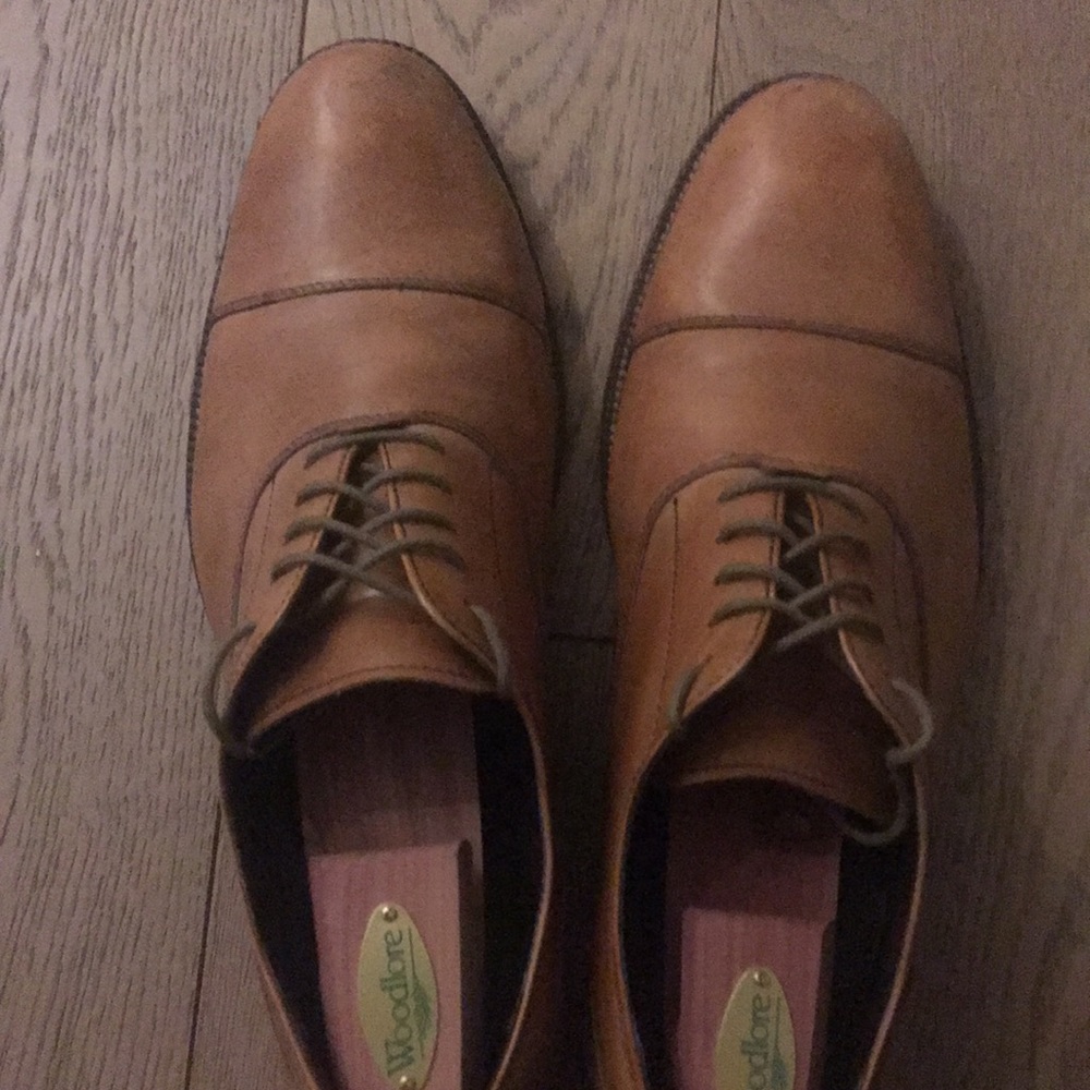 Cole Haan British Tan dress shoes